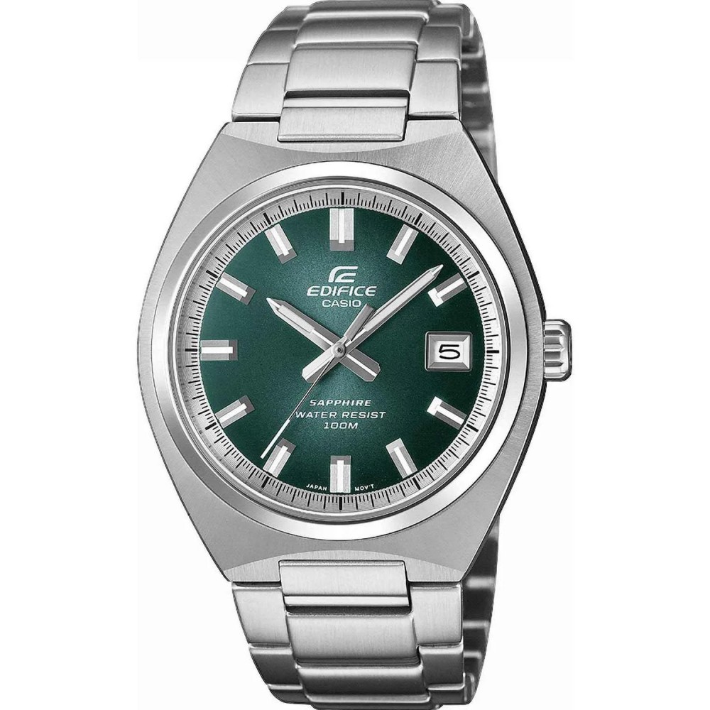 CASIO Edifice Stainless steel Bracelet Ασημί Ανοξείδωτο Ατσάλι EFB-109D-3AVEF