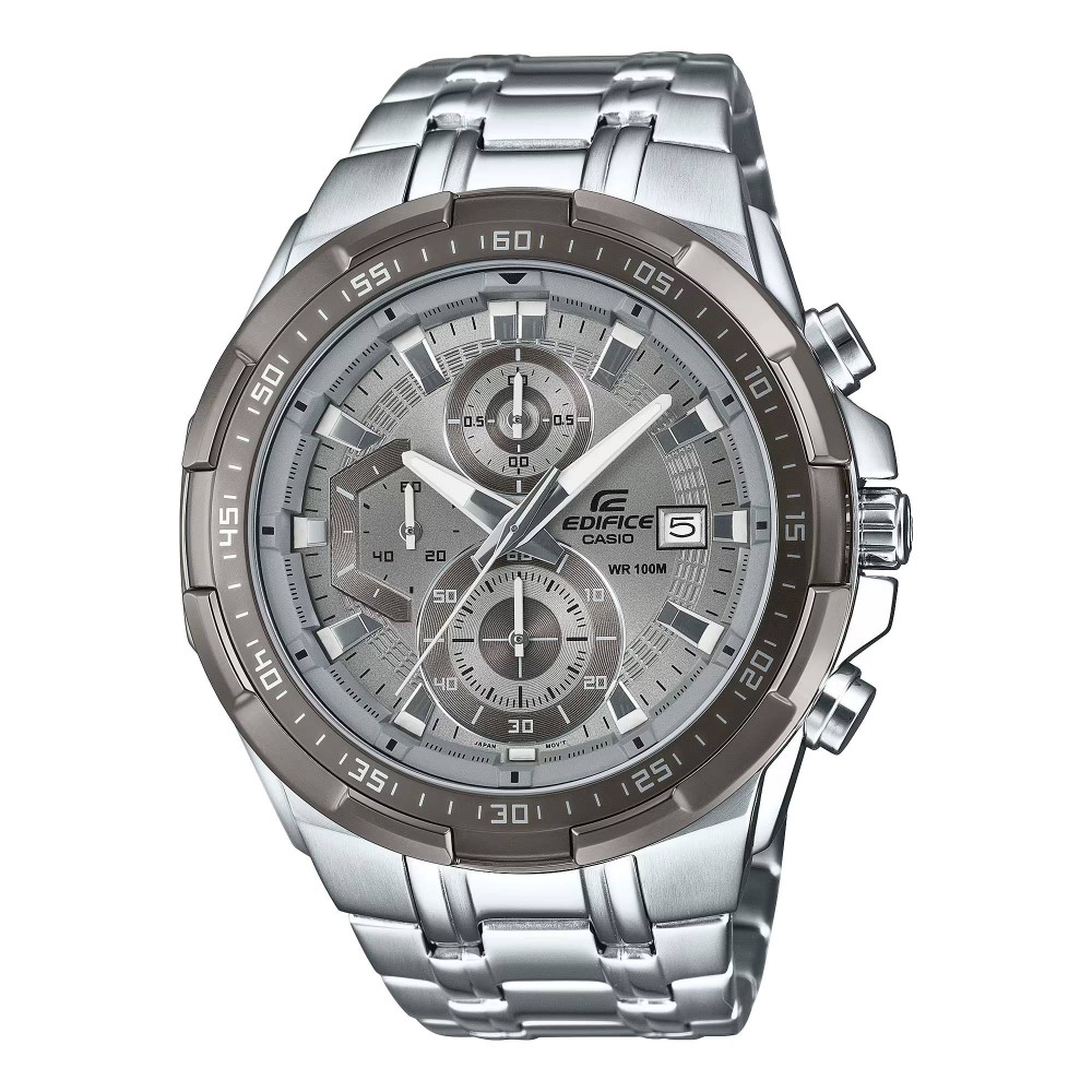 CASIO Edifice Ανδρικός Χρονογράφος Ασημί Ανοξείδωτο Ατσάλι Μπρασελέ EFR-539DE-8AVUEF CASIO Edifice Ανδρικός Χρονογράφος Ασημί Ανοξείδωτο Ατσάλι Μπρασελέ EFR-539DE-8AVUEF