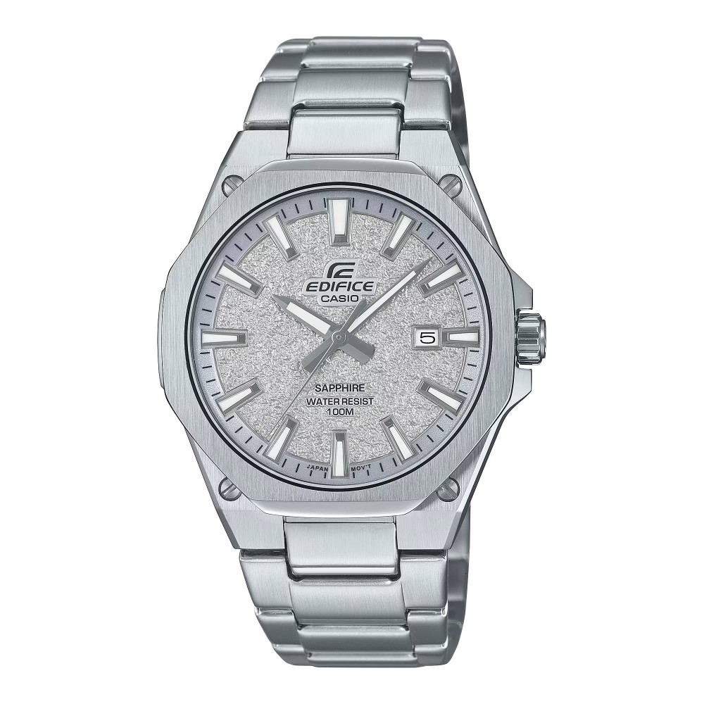 CASIO Edifice Ανδρικός Ασημί Ανοξείδωτο Ατσάλι Μπρασελέ EFR-S108DE-8AVUEF
