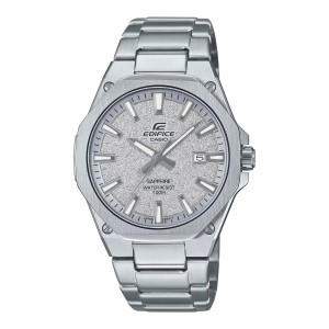 CASIO Edifice Ανδρικός Ασημί Ανοξείδωτο Ατσάλι Μπρασελέ EFR-S108DE-8AVUEF