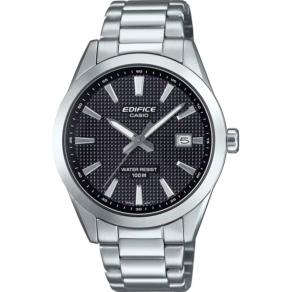 CASIO Edifice Ανδρικός Ασημί Ανοξείδωτο Ατσάλι Μπρασελέ EFV-160D-1AVEF