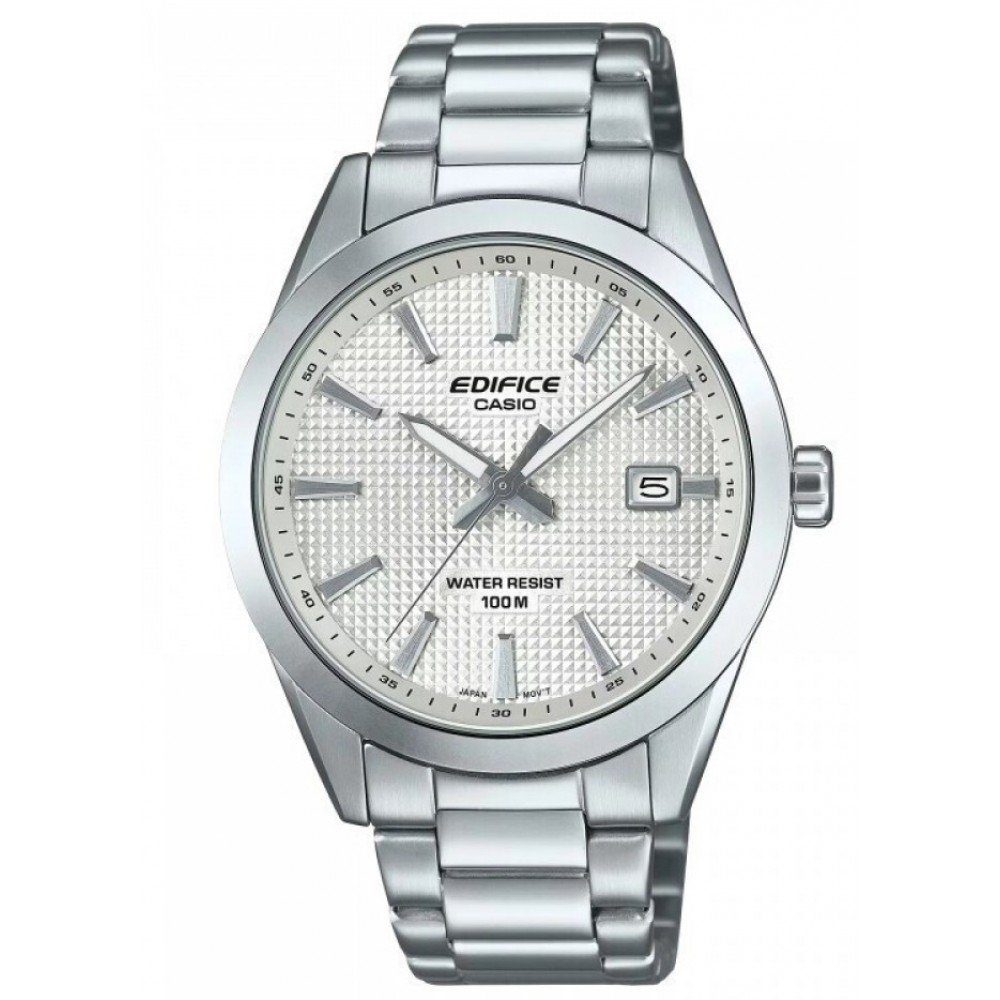 CASIO Edifice Ανδρικός Ασημί Ανοξείδωτο Ατσάλι Μπρασελέ EFV-160D-7AVEF