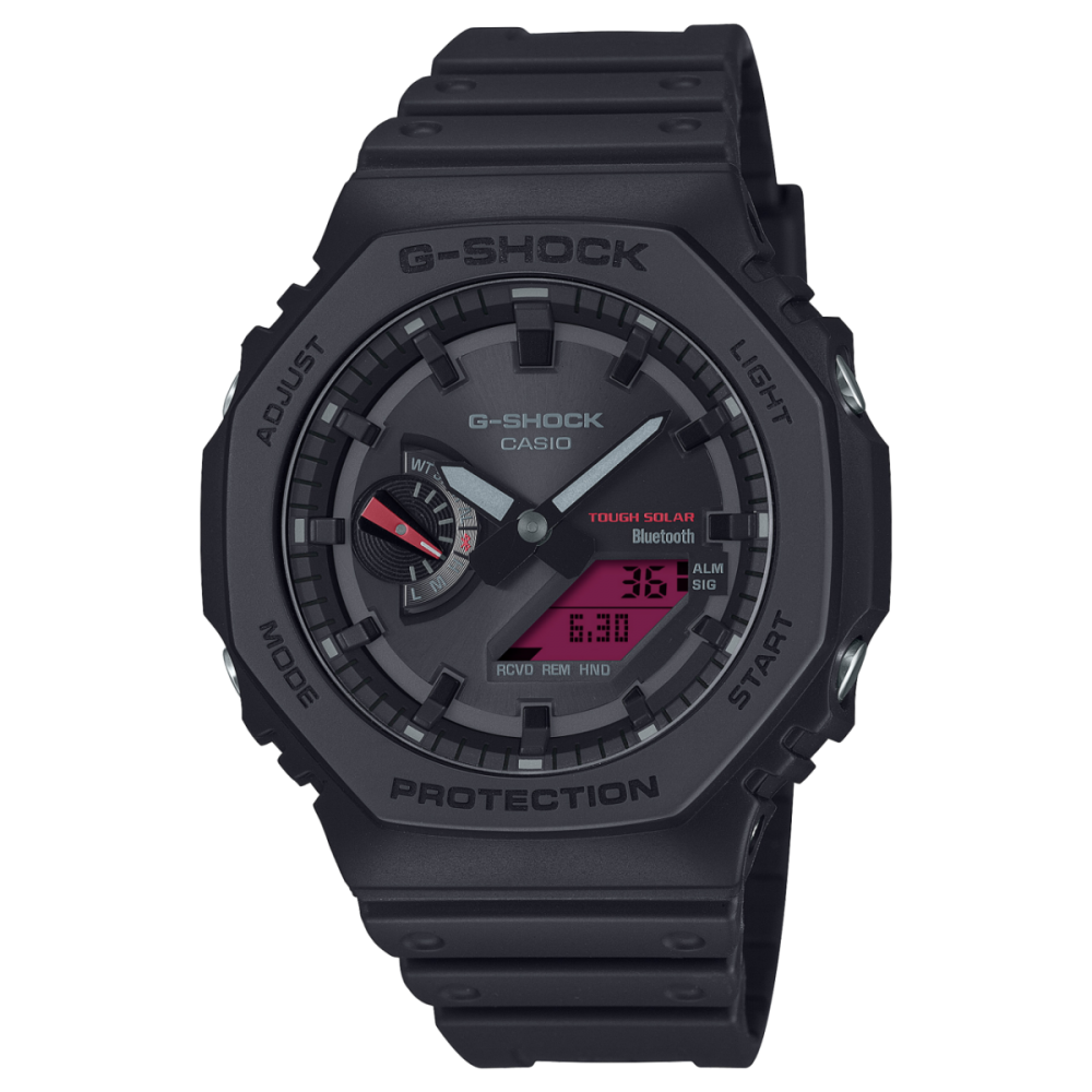 CASIO G-SHOCK Solar Smartwatch Χρονογράφος Ρολόι Μαύρο Καουτσούκ Λουράκι GA-B2100BBR-1AER CASIO G-SHOCK Solar Smartwatch Χρονογράφος Ρολόι Μαύρο Καουτσούκ Λουράκι GA-B2100BBR-1AER