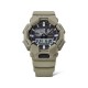 CASIO G-SHOCK Χρονογράφος Ρολόι Μπεζ Καουτσούκ Λουράκι GA-010-5AER