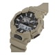 CASIO G-SHOCK Χρονογράφος Ρολόι Μπεζ Καουτσούκ Λουράκι GA-010-5AER