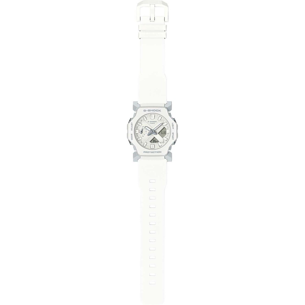 CASIO G-Shock Chronograph Ρολόι Γυναικείο Λευκό Λουράκι Καουτσούκ GA-2300-7AER