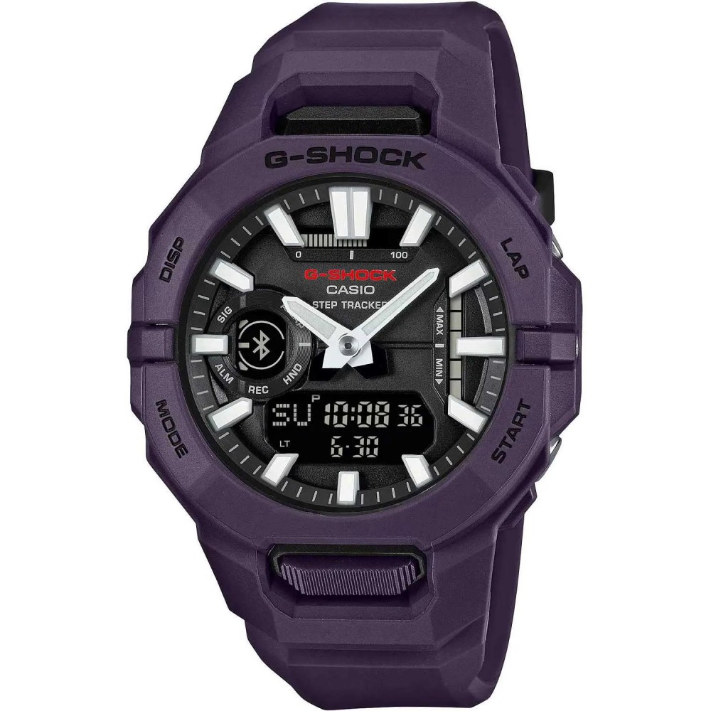 CASIO G-Shock G-Squad Smartwatch Ανδρικό Μωβ Λουράκι Βιολογικής Προέλευσης GBA-950-2AER CASIO G-Shock G-Squad Smartwatch Ανδρικό Μωβ Λουράκι Βιολογικής Προέλευσης GBA-950-2AER
