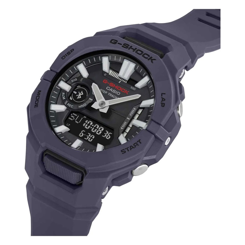 CASIO G-Shock G-Squad Smartwatch Ανδρικό Μωβ Λουράκι Βιολογικής Προέλευσης GBA-950-2AER CASIO G-Shock G-Squad Smartwatch Ανδρικό Μωβ Λουράκι Βιολογικής Προέλευσης GBA-950-2AER