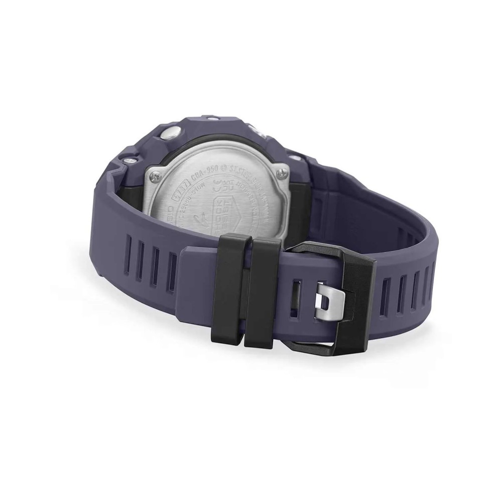CASIO G-Shock G-Squad Smartwatch Ανδρικό Μωβ Λουράκι Βιολογικής Προέλευσης GBA-950-2AER CASIO G-Shock G-Squad Smartwatch Ανδρικό Μωβ Λουράκι Βιολογικής Προέλευσης GBA-950-2AER