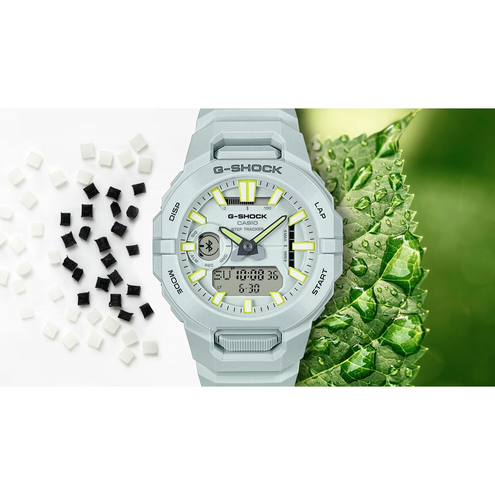 CASIO G-Shock G-Squad Smartwatch Ανδρικό Πράσινο Λουράκι Βιολογικής Προέλευσης GBA-950-7AER CASIO G-Shock G-Squad Smartwatch Ανδρικό Πράσινο Λουράκι Βιολογικής Προέλευσης GBA-950-7AER