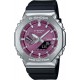 CASIO G-SHOCK Solar Bluetooth Χρονογράφος Ρολόι Μαύρο Λουράκι Βιολογικής προέλευσης GBM-2100A-4BER