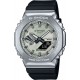CASIO G-SHOCK Solar Bluetooth Χρονογράφος Ρολόι Μαύρο Λουράκι Βιολογικής προέλευσης GBM-2100A-8BER