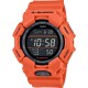 CASIO G-SHOCK Digital Ρολόι Πορτοκαλί Καουτσούκ Λουράκι GD-010-4ER