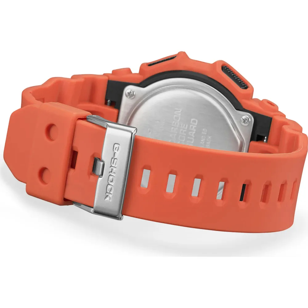 CASIO G-SHOCK Digital Ρολόι Πορτοκαλί Καουτσούκ Λουράκι GD-010-4ER