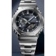 CASIO G-SHOCK Dual Time Χρονογράφος Ρολόι Ασημί Ανοξείδωτο Ατσάλι μπρασελέ GM-2110D-8AER