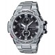 CASIO G-SHOCK Smartwatch Tough Solar Χρονογράφος Ρολόι Ασημί Ανοξείδωτο ατσάλι μπρασελέ GST-B1000D-1AER CASIO G-SHOCK Smartwatch Tough Solar Χρονογράφος Ρολόι Ασημί Ανοξείδωτο ατσάλι μπρασελέ GST-B1000D-1AER