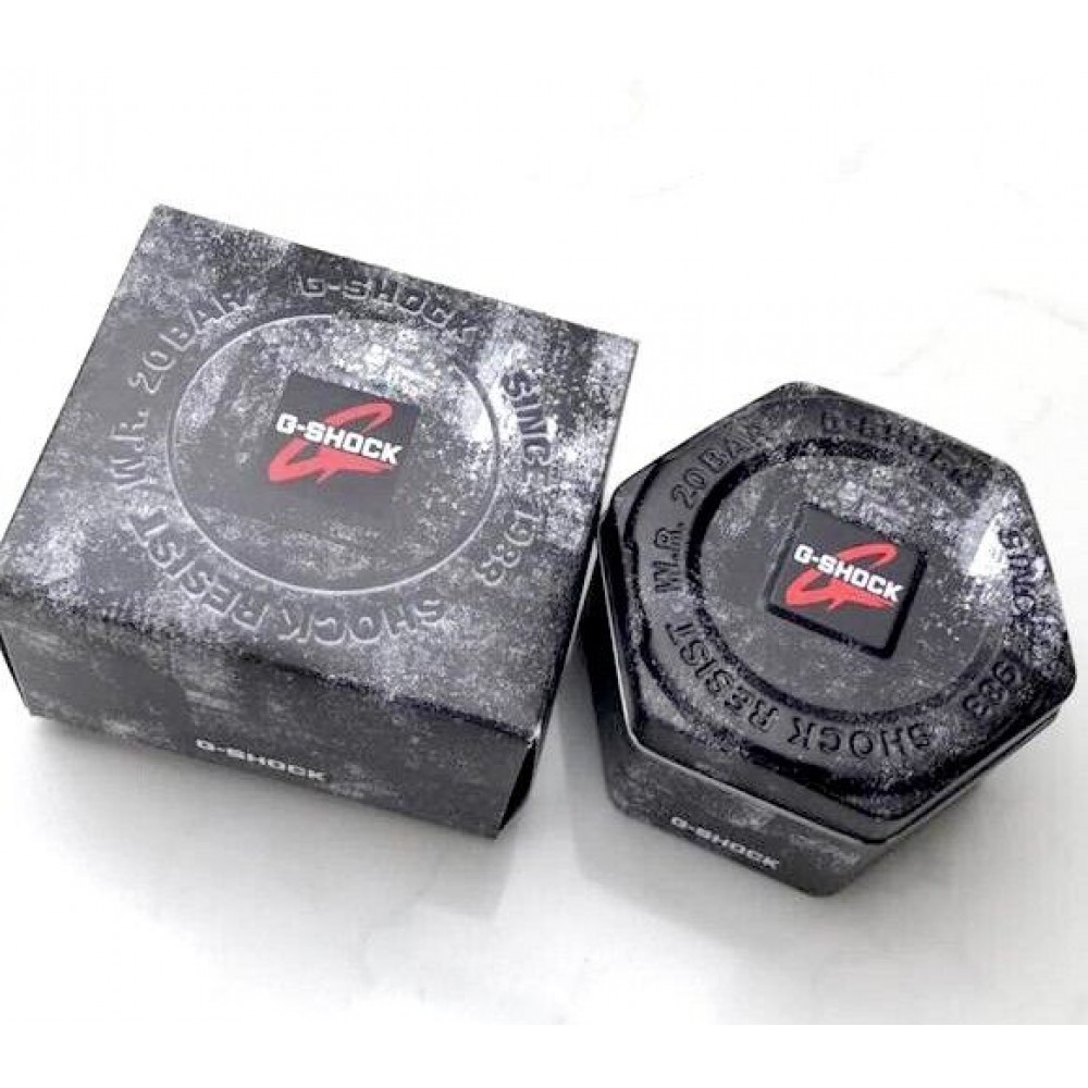 CASIO G-SHOCK Dual Time Χρονογράφος Ρολόι Ασημί Ανοξείδωτο Ατσάλι μπρασελέ GM-2110D-8AER