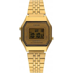CASIO collection Επίχρυσο ανοξείδωτο ατσάλι LA-680WEGA-9ER CASIO collection Επίχρυσο ανοξείδωτο ατσάλι LA-680WEGA-9ER