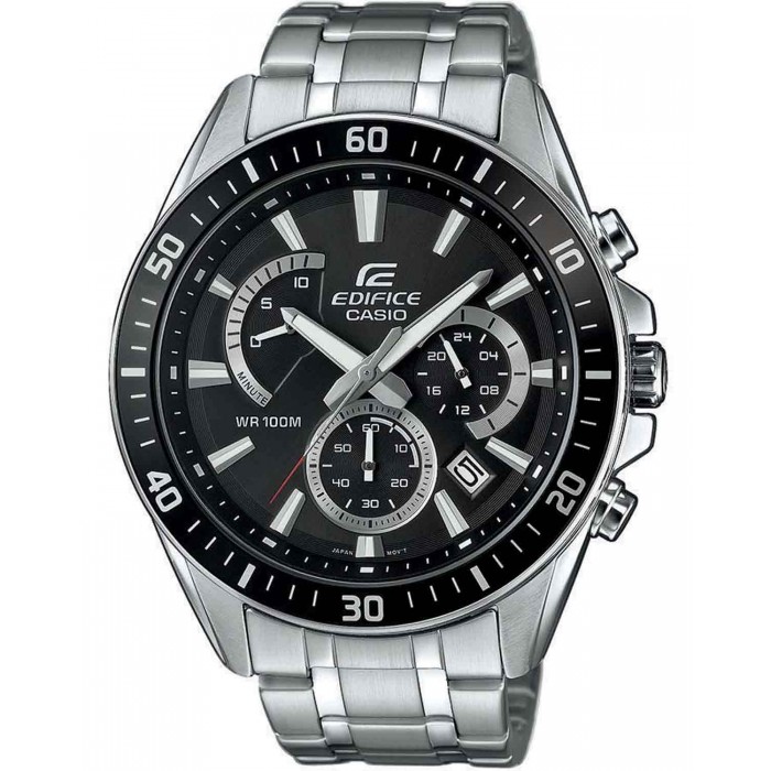 CASIO edifice χρονογράφος Ανοξείδωτο ατσάλι μπρσαελέ  EFR-552D-1AVUEF 