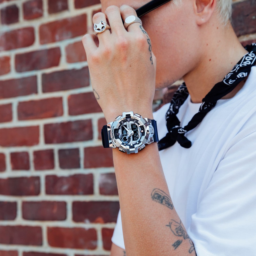 CASIO G-SHOCK Χρονογράφος Ρολόι Μαύρο Λουράκι Καουτσούκ GM-700-1AER CASIO G-SHOCK Χρονογράφος Ρολόι Μαύρο Λουράκι Καουτσούκ GM-700-1AER