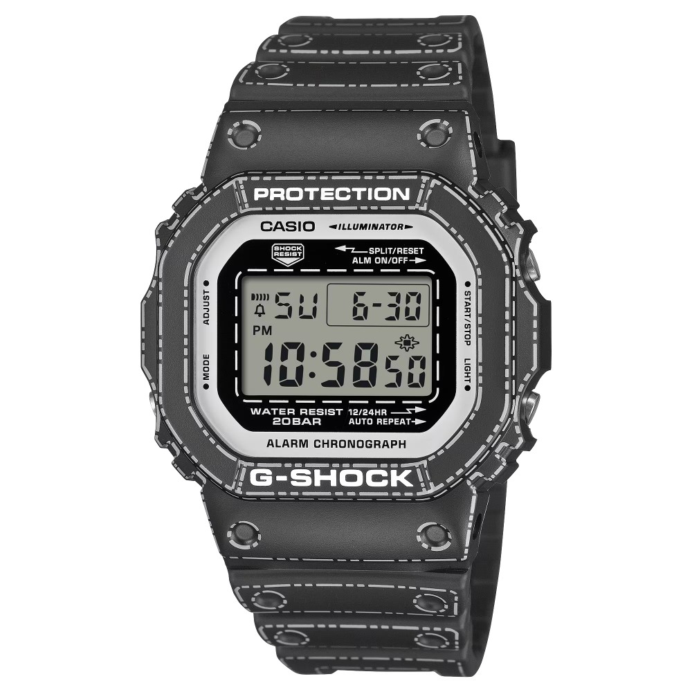 CASIO g-shock Black Origami ρολόι μαύρο καουτσούκ λουράκι DW-5600RGM-1ER