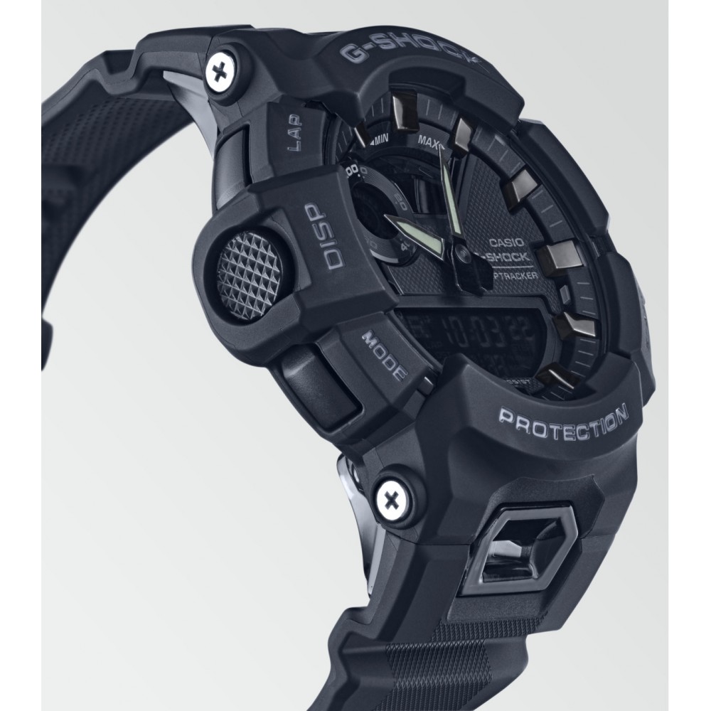 CASIO G-Shock Smartwatch Ανδρικό Μαύρο Λουράκι Ρητίνης GBA-900-1AER