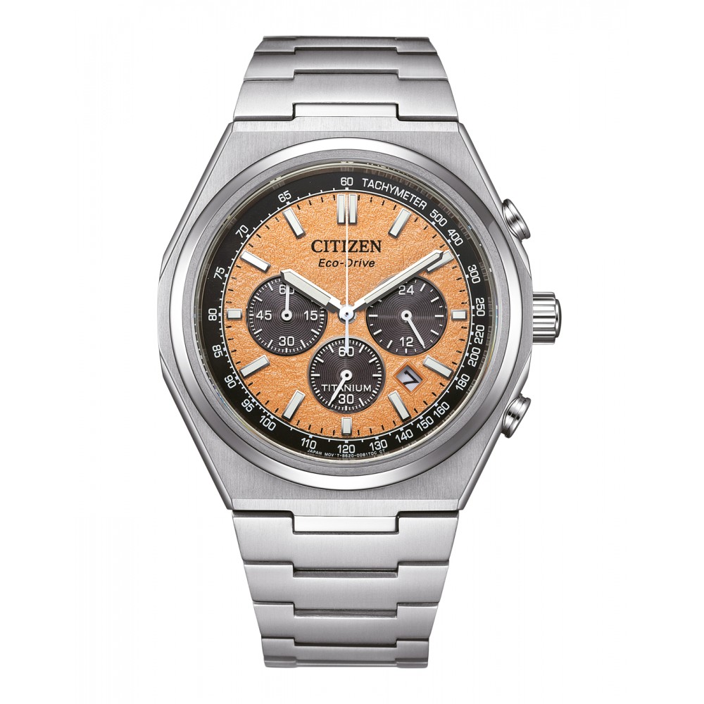 CITIZEN Eco-Drive Titanium Chronograph Ρολόι Ασημί Τιτάνιο CA4610-85Z