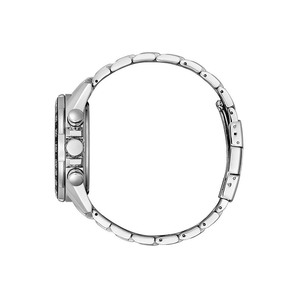 CITIZEN Eco-Drive Radio Controlled Ρολόι Χρονογράφος Ασημί Ανοξείδωτο Ατσάλι μπρασελέ CB5914-89E