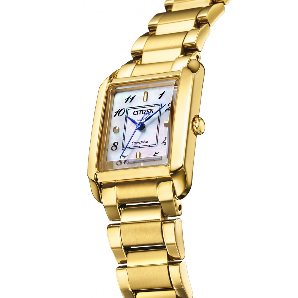 CITIZEN ECO DRIVE Γυναικειο Ρολόι Χρυσό Ανοξείδωτο Ατσάλι μπρασελέ EW5602-81D CITIZEN ECO DRIVE Γυναικειο Ρολόι Χρυσό Ανοξείδωτο Ατσάλι μπρασελέ EW5602-81D