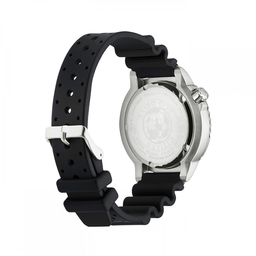 CITIZEN Promaster Divers Ρολόι Μαύρο Καουτσούκ λουράκι BN0150-10E
