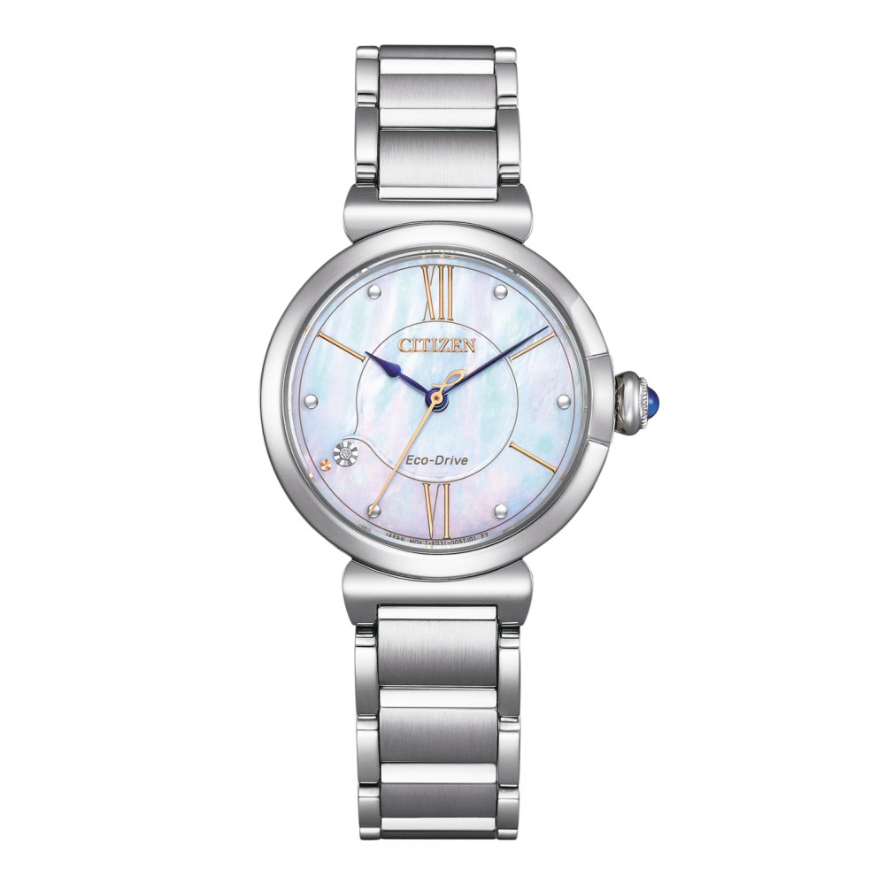 CITIZEN ECO DRIVE Γυναικειο Ρολόι Ασημί Ανοξείδωτο Ατσάλι μπρασελέ EM1070-83D CITIZEN ECO DRIVE Γυναικειο Ρολόι Ασημί Ανοξείδωτο Ατσάλι μπρασελέ EM1070-83D