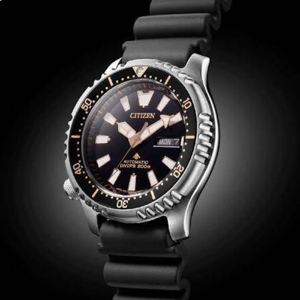 CITIZEN Promaster Divers Limited edition Ρολόι Μαύρο Καουτσούκ λουράκι NY0160-66EE