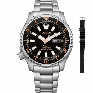CITIZEN Promaster Divers Limited edition Ρολόι Μαύρο Καουτσούκ λουράκι NY0160-66EE