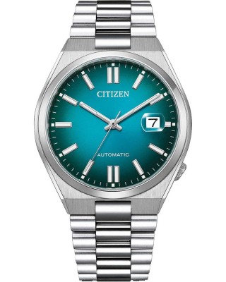 CITIZEN Tsuyosa Αυτόματο Ρολόι Ασημί Ανοξείδωτο Ατσάλι μπρασελέ NJ0151-88X