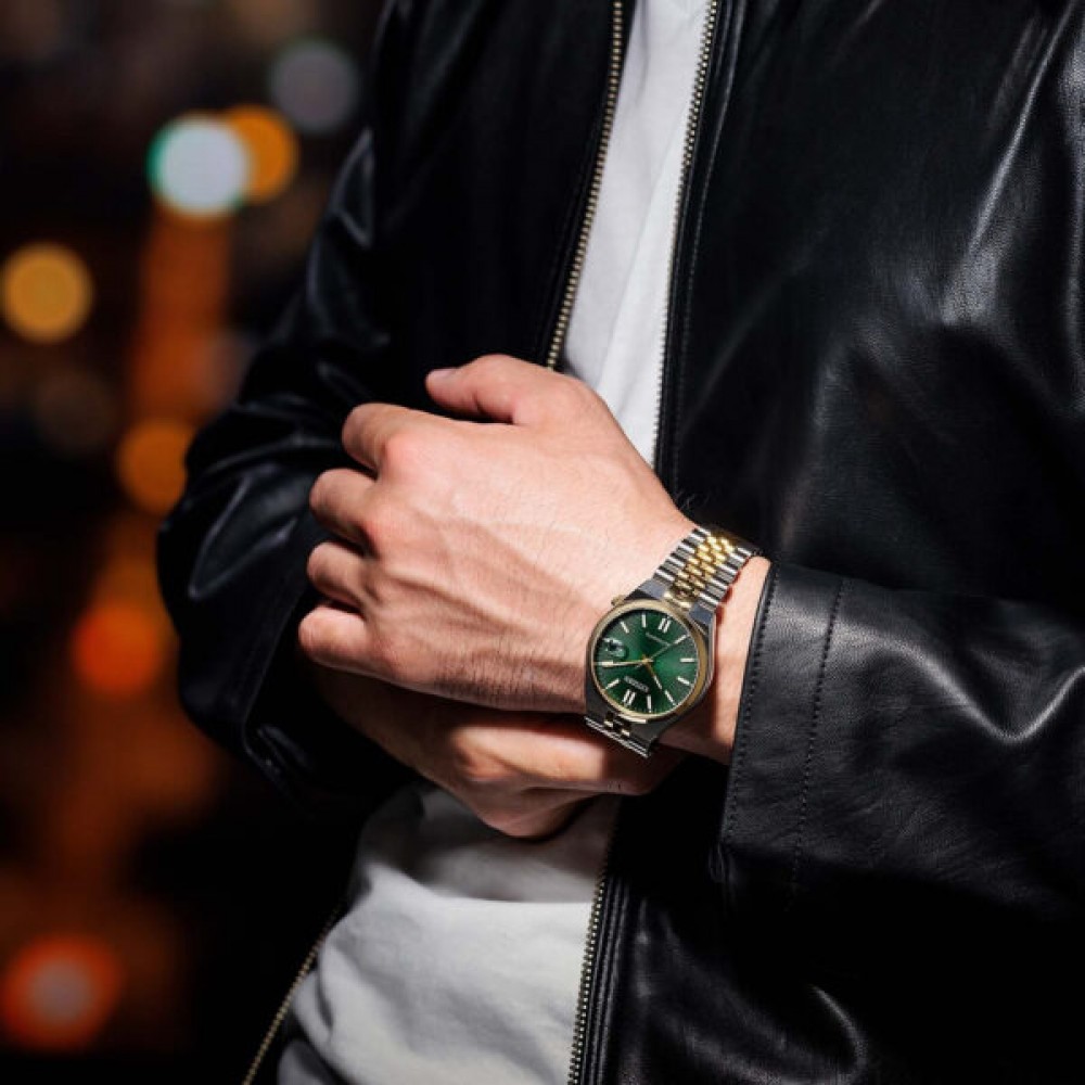 CITIZEN Tsuyosa 60 Αυτόματο Ρολόι Δίχρωμο Ανοξείδωτο Ατσάλι μπρασελέ NK0024-54X