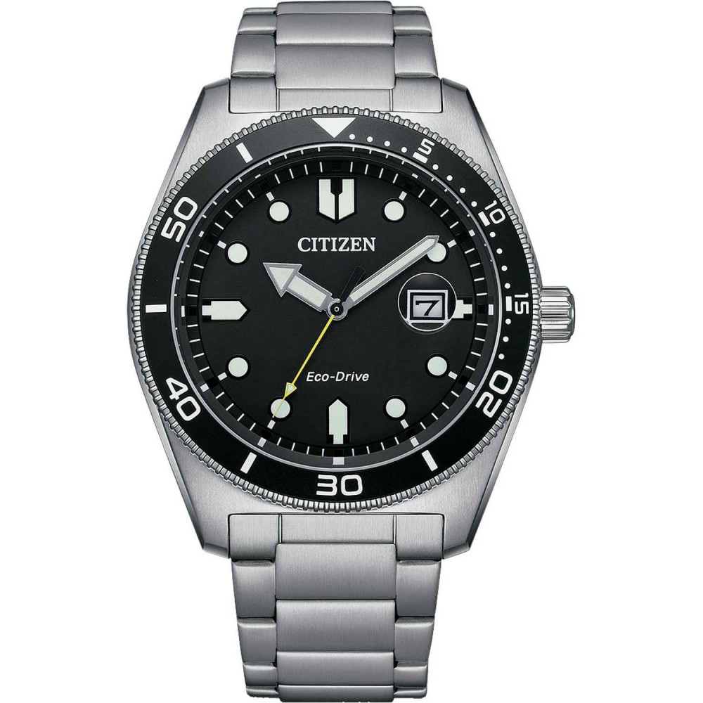 CITIZEN ECO DRIVE Ρολόι Ασημί Ανοξείδωτο Ατσάλι μπρασελέ AW1760-81E