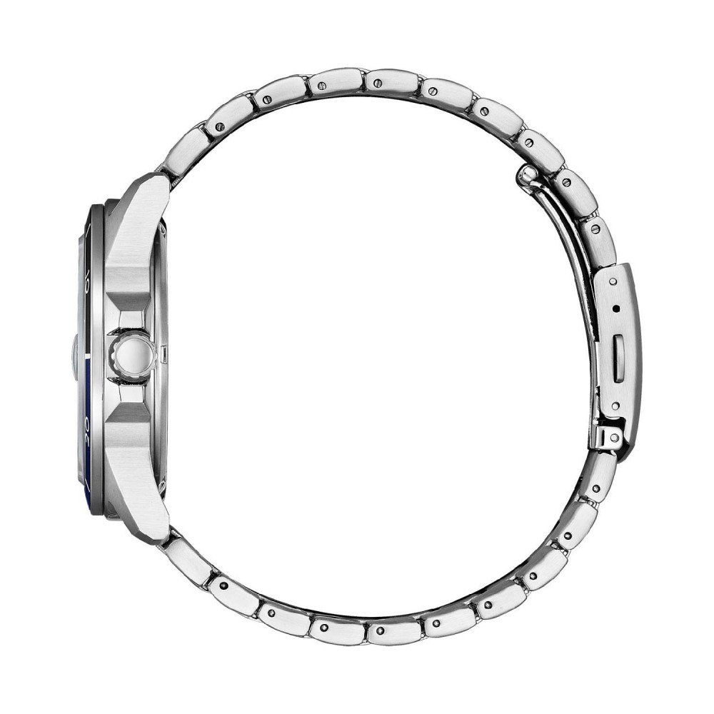 CITIZEN ECO DRIVE Ρολόι Ασημί Ανοξείδωτο Ατσάλι μπρασελέ AW1810-85L