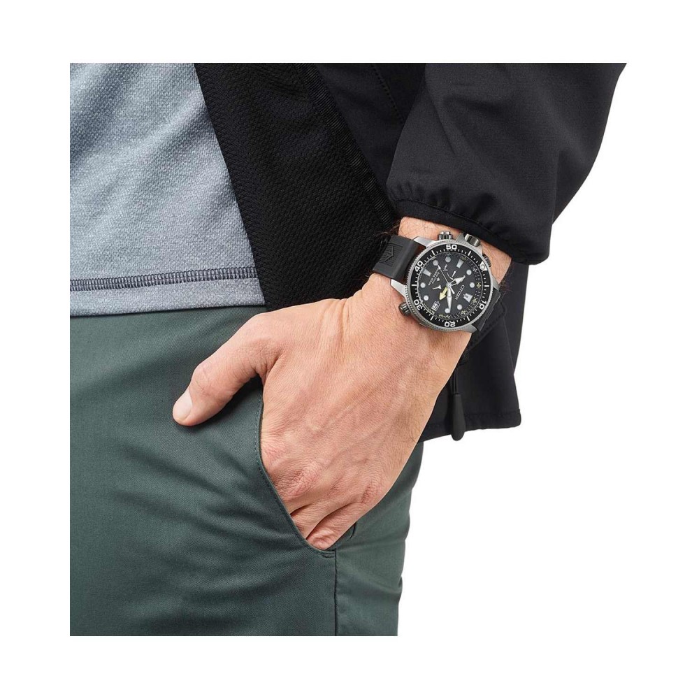 CITIZEN Promaster DIVER ECO DRIVE Ρολόι Mαύρο Καουτσούκ λουράκι BN2036-14E CITIZEN Promaster DIVER ECO DRIVE Ρολόι Mαύρο Καουτσούκ λουράκι BN2036-14E