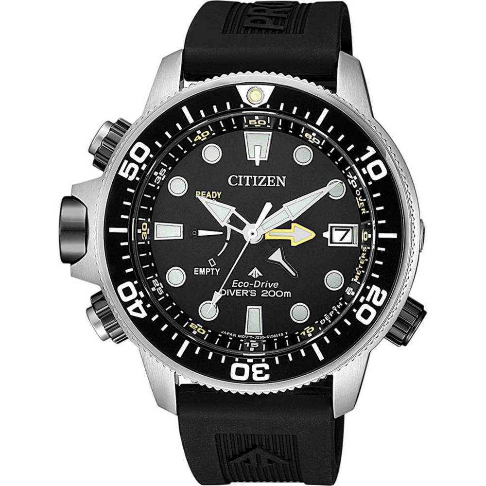 CITIZEN Promaster DIVER ECO DRIVE Ρολόι Mαύρο Καουτσούκ λουράκι BN2036-14E CITIZEN Promaster DIVER ECO DRIVE Ρολόι Mαύρο Καουτσούκ λουράκι BN2036-14E