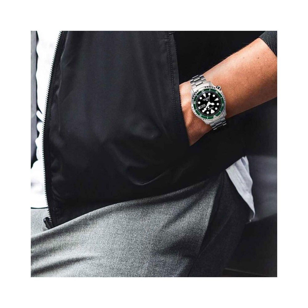 CITIZEN Promaster Divers Αυτόματο Ρολόι Ασημί Ανοξείδωτο Ατσάλι μπρασελέ NY0084-89EE