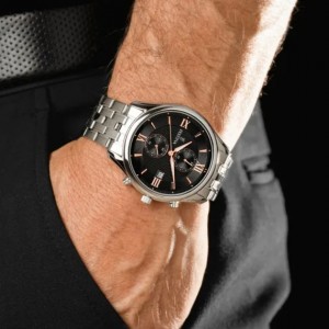 FESTINA Ανδρικό Ρολόι Χρονογράφος Ασημί Ανοξείδωτο ατσάλι μπρασελέ F6854/7