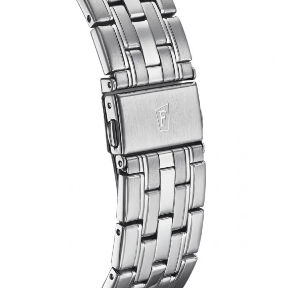 FESTINA Ανδρικό Ρολόι Χρονογράφος Ασημί Ανοξείδωτο ατσάλι μπρασελέ F6854/7