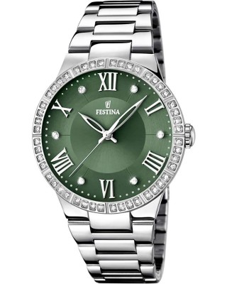 FESTINA Ρολόι Γυναικείο Ασημί Ανοιξείδωτο μπρασελέ F16719/5