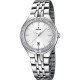 FESTINA Mademoiselle Crystals Ρολόι Γυναικείο Ασημί Ανοιξείδωτο μπρασελέ F16867/1