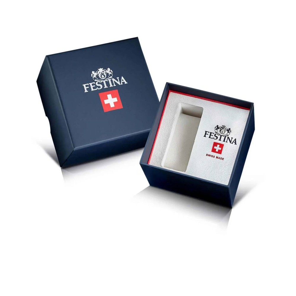 FESTINA CLASSICS Ρολόι Ανδρικό Πράσινο Δερμάτινο Λουράκι F20007/5