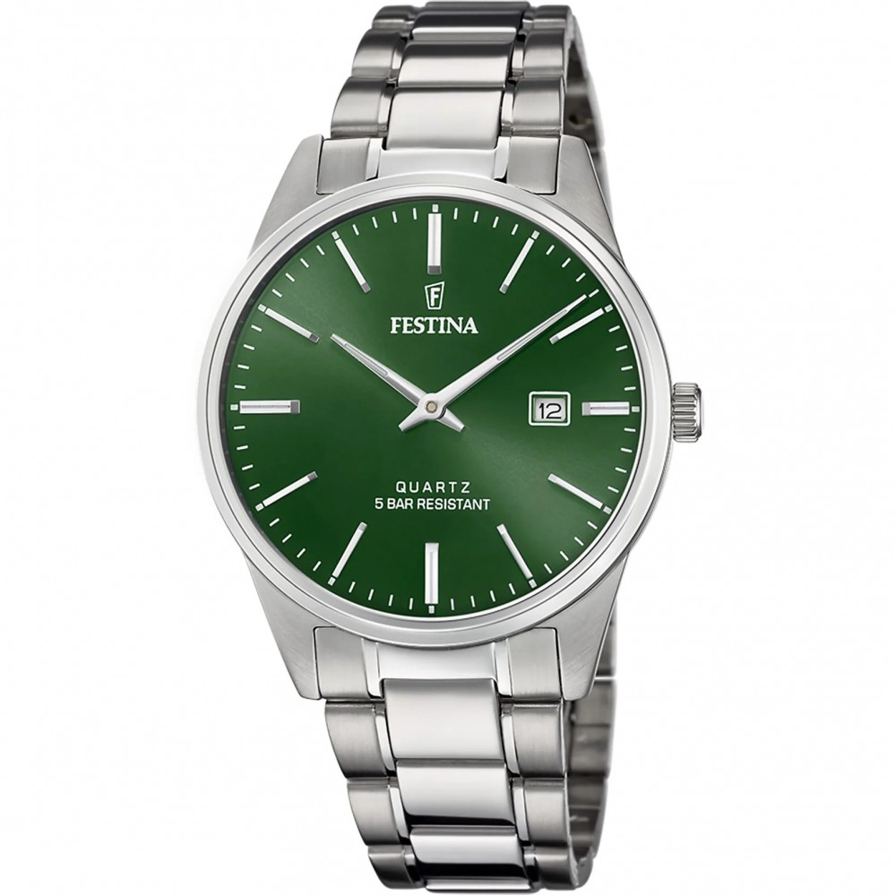 FESTINA Ρολόι Ανδρικό Ασημί Ανοξείδωτο Ατσάλι Μπρασελέ F20511/5 FESTINA Ρολόι Ανδρικό Ασημί Ανοξείδωτο Ατσάλι Μπρασελέ F20511/5