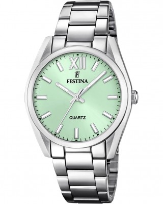FESTINA Ρολόι Γυναικείο Ασημί Ανοξείδωτο Ατσάλι Μπρασελέ F20622/7