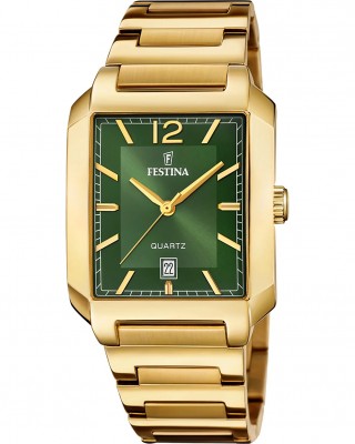 FESTINA Ρολόι Επιχρυσωμένο Ανοξείδωτο Ατσάλι Μπρασελέ F20678/5