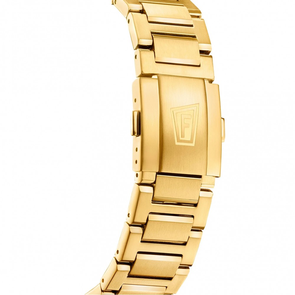 FESTINA Ανδρικό Ρολόι CHRONO BIKE Επίχρυσο Ανοξείδωτο Ατσάλι Μπρασελέ F20727/2