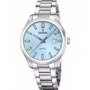 FESTINA Ρολόι Ανδρικό Ασημί Ανοξείδωτο Ατσάλι Μπρασελέ F20736/2 FESTINA Ρολόι Ανδρικό Ασημί Ανοξείδωτο Ατσάλι Μπρασελέ F20736/2
